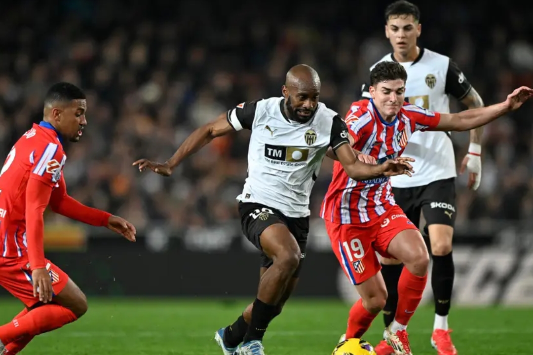 瓦伦西亚备战对阵达姆施塔特